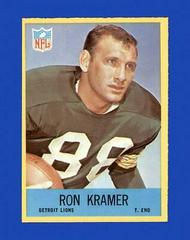 Ron Kramer Football Cards 1967 Philadelphia Prices