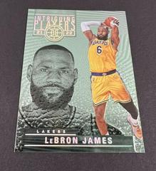 LeBron James [Emerald] Basketball Cards 2021 Panini Illusions Intriguing Players Prices