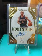 Jason Kidd [Gold] #21 Basketball Cards 2022 Panini Flawless Momentous Autograph Prices