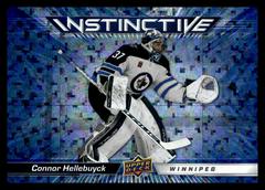 Connor Hellebuyck [Sparkle] Hockey Cards 2023 Upper Deck Instinctive Prices