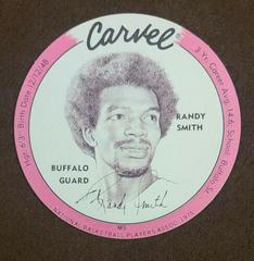 Randy Smith Basketball Cards 1975 Carvel Discs Prices