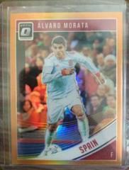 Alvaro Morata [Optic Orange] Soccer Cards 2018 Panini Donruss Prices