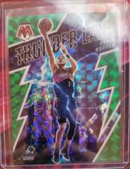 Devin Booker [Green] #18 Basketball Cards 2021 Panini Mosaic Thunder Lane Prices