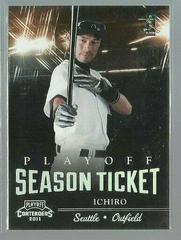 Ichiro [Playoff Ticket] Baseball Cards 2011 Playoff Contenders Prices