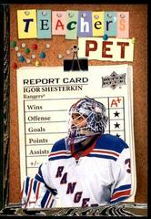Igor Shesterkin [Gold] #TP-21 Hockey Cards 2023 Upper Deck Teachers Pet Prices