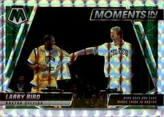 Larry Bird [Mosaic] Basketball Cards 2021 Panini Mosaic Moments in Time Prices