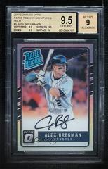 Alex Bregman [Holo] #RRS-AB Baseball Cards 2017 Panini Donruss Optic Rated Rookie Signatures Prices