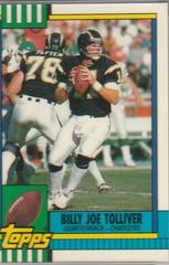 Billy Joe Tolliver #387 Football Cards 1990 Topps Tiffany Prices
