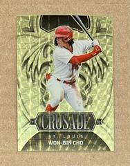 Won Bin Cho [Gold Vinyl] #19 Baseball Cards 2023 Panini Chronicles Crusade Prices