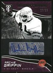 Archie Griffin [Purple] #TCS-AGR Football Cards 2021 Panini Chronicles Totally Certified Signatures Prices
