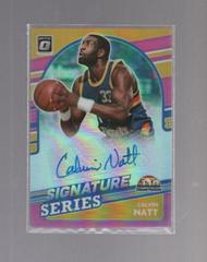 Calvin Natt [Pink] Basketball Cards 2021 Panini Donruss Optic Signature Series Prices