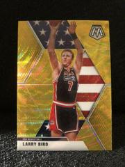 Larry Bird [Gold Mosaic] Basketball Cards 2019 Panini Mosaic Prices