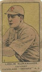 Leslie Nunamaker [Hand Cut] #7 Baseball Cards 1919 W514 Prices
