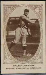 Walter Johnson Baseball Cards 1922 E120 American Caramel Prices