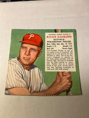 Richie Ashburn [Hand Cut Without Tab] #3 Baseball Cards 1953 Red Man Tobacco Prices