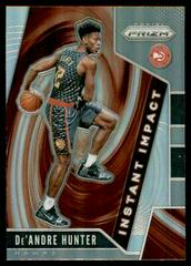 DE'Andre Hunter [Silver Prizm] #4 Basketball Cards 2019 Panini Prizm Instant Impact Prices