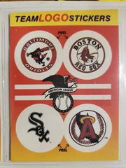Orioles, Red Sox, Reds, Astros Baseball Cards 1991 Fleer Team Logo Stickers Top 10 Prices