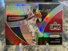 Paul George [Silver Prizm] #7 Basketball Cards 2021 Panini Prizm Dominance Prices