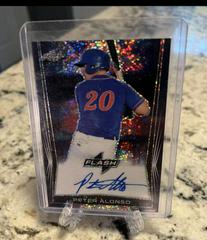 Peter Alonso [Blue] #BA-PA1 Baseball Cards 2018 Leaf Flash Autographs Prices