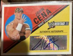 John Cena Wrestling Cards 2006 Topps Heritage II WWE Autographs Prices