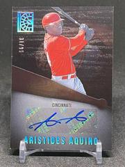Aristides Aquino [Silver] #AU-AA Baseball Cards 2022 Panini Capstone Autographs Prices