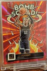Ja Morant [Pink Laser] Basketball Cards 2022 Panini Donruss Bomb Squad Prices
