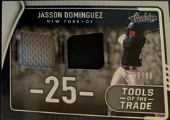 Jasson Dominguez Baseball Cards 2022 Panini Absolute Tools of the Trade 2 Swatch Prices