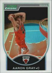 Aaron Gray Basketball Cards 2007 Bowman Chrome Prices