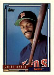 Chili Davis #118 Baseball Cards 1992 Topps Prices