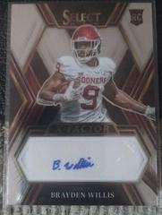 Brayden Willis [Silver] #XS-BWI Football Cards 2023 Panini Select Draft Picks Xfactor Signatures Prices