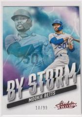 Mookie Betts [Spectrum Red] #BYS-4 Baseball Cards 2022 Panini Absolute By Storm Prices