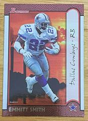 Emmitt Smith [Interstate] Football Cards 1999 Bowman Prices