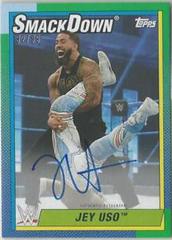 Jey Uso [Green] Wrestling Cards 2021 Topps Heritage WWE Autographs Prices