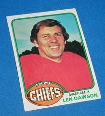 Len Dawson #308 Football Cards 1976 Topps Prices
