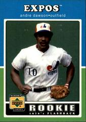 Andre Dawson #92 Baseball Cards 2001 Upper Deck Decade 1970's Prices
