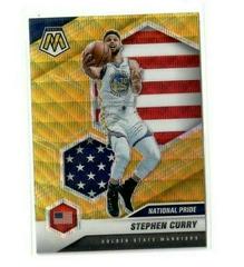 Stephen Curry [Gold Wave] Basketball Cards 2020 Panini Mosaic Prices