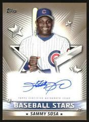 Sammy Sosa [Gold] #BSA-SSO Baseball Cards 2022 Topps Baseball Stars Autographs Prices