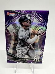 Aaron Judge [Purple] #33 Baseball Cards 2022 Bowman's Best Prices