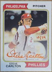 Steve Carlton [Special Edition Red Ink] Baseball Cards 2023 Topps Heritage Real One Autographs Prices