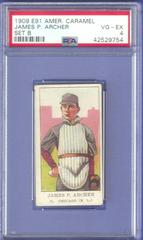 James P. Archer Baseball Cards 1909 E91 American Caramel Set B Prices