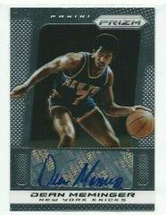 Dean Meminger Basketball Cards 2013 Panini Prizm Autograph Prices
