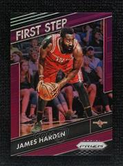 James Harden [Purple Prizm] #10 Basketball Cards 2016 Panini Prizm First Step Prices
