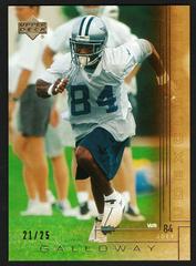 Joey Galloway [Exclusives Gold] Football Cards 2000 Upper Deck Prices