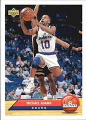 Michael Adams Basketball Cards 1992 Upper Deck McDonald's Prices