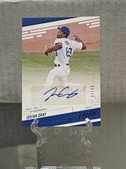 Josiah Gray [Blue] #PR-JO Baseball Cards 2021 Panini Chronicles Prestige Autographs Prices
