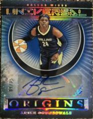 Arike Ogunbowale #UA-ARK Basketball Cards 2023 Panini Origins WNBA Universal Autographs Prices