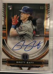 Brett Baty [Gold] #94 Baseball Cards 2023 Topps Tribute Prices