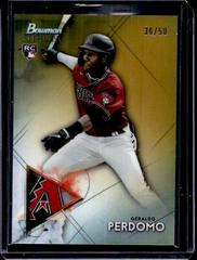 Geraldo Perdomo [Gold] #2 Baseball Cards 2021 Bowman Platinum Prices