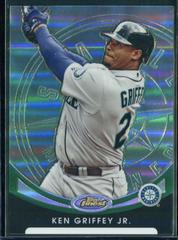 Ken Griffey Jr. [Green Refractor] #65 Baseball Cards 2010 Finest Prices