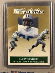 Barry Sanders Football Cards 1991 Ultra All Stars Prices